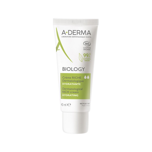 ADERMA BIOLOGY CREME RICHE HYDRATANTE 40ML