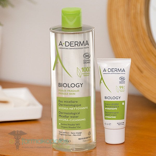 ADERMA BIOLOGY EAU MICELLAIRE SANS PARFUMS 400ML