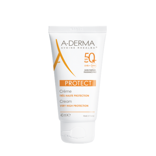 ADERMA PROTECT CREME SANS PARFUM SPF50+ 40ML