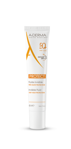 ADERMA PROTECT FLUIDE INVISIBLE SPF50+ 40ML